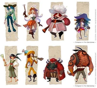 顶级CG角色设计师 人物角色设计的技巧与2D绘画技法